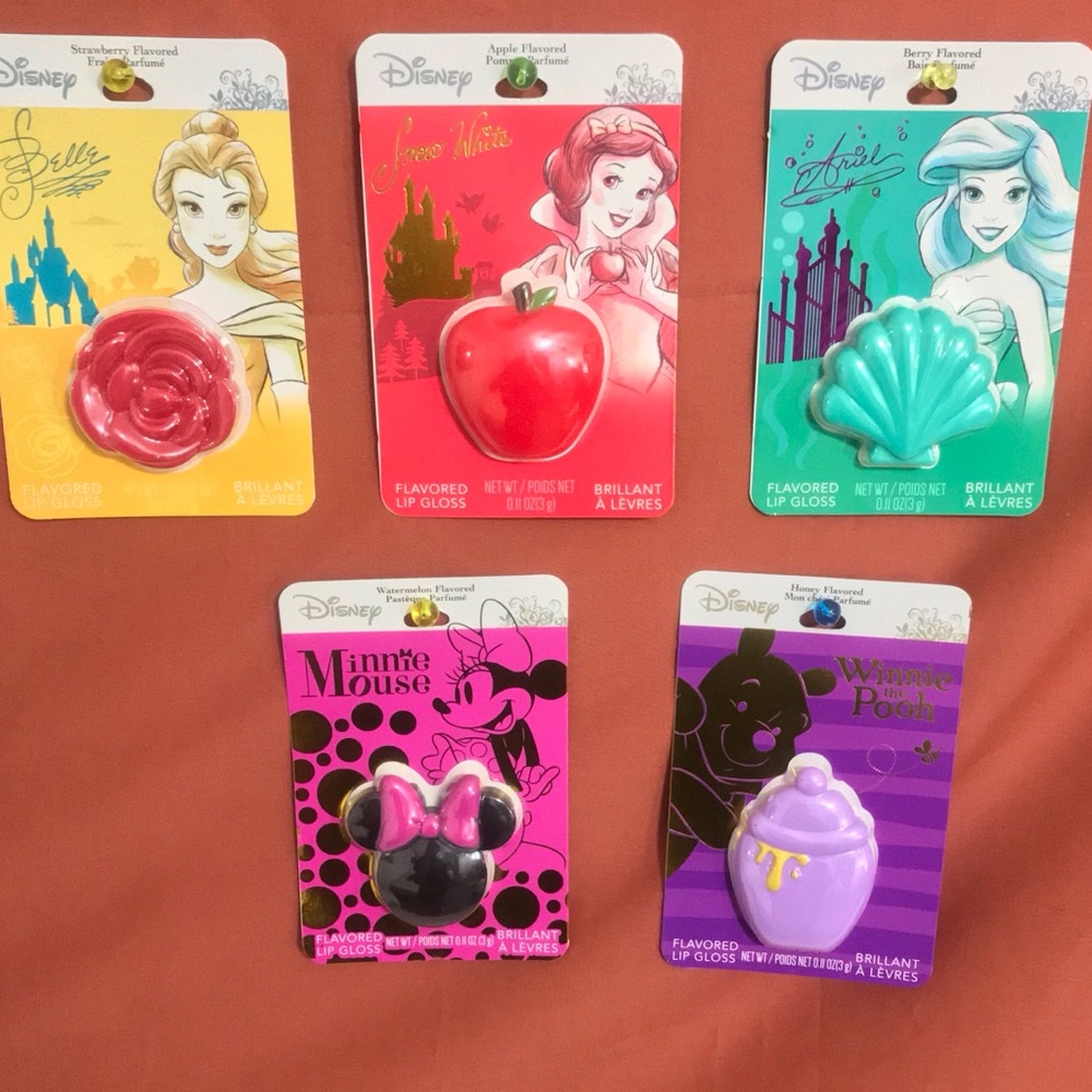 BUNDLE/LOT of Disney Character Lip Gloss!!  (•ᴗ•)❤
